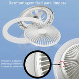 Ventilador de techo con lámpara