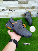 Zapatos CAT 100% en Cuero